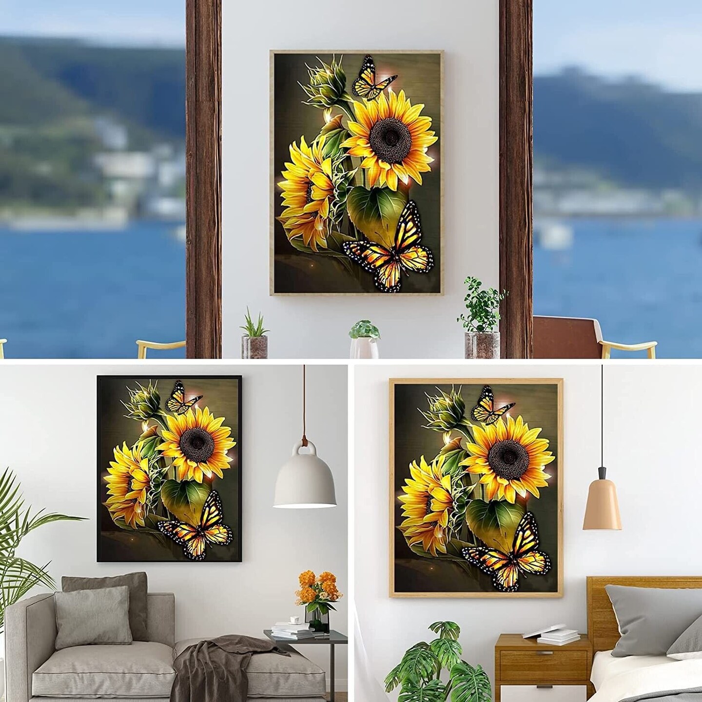 Stylish Sunflowers Diamond Painting Kit