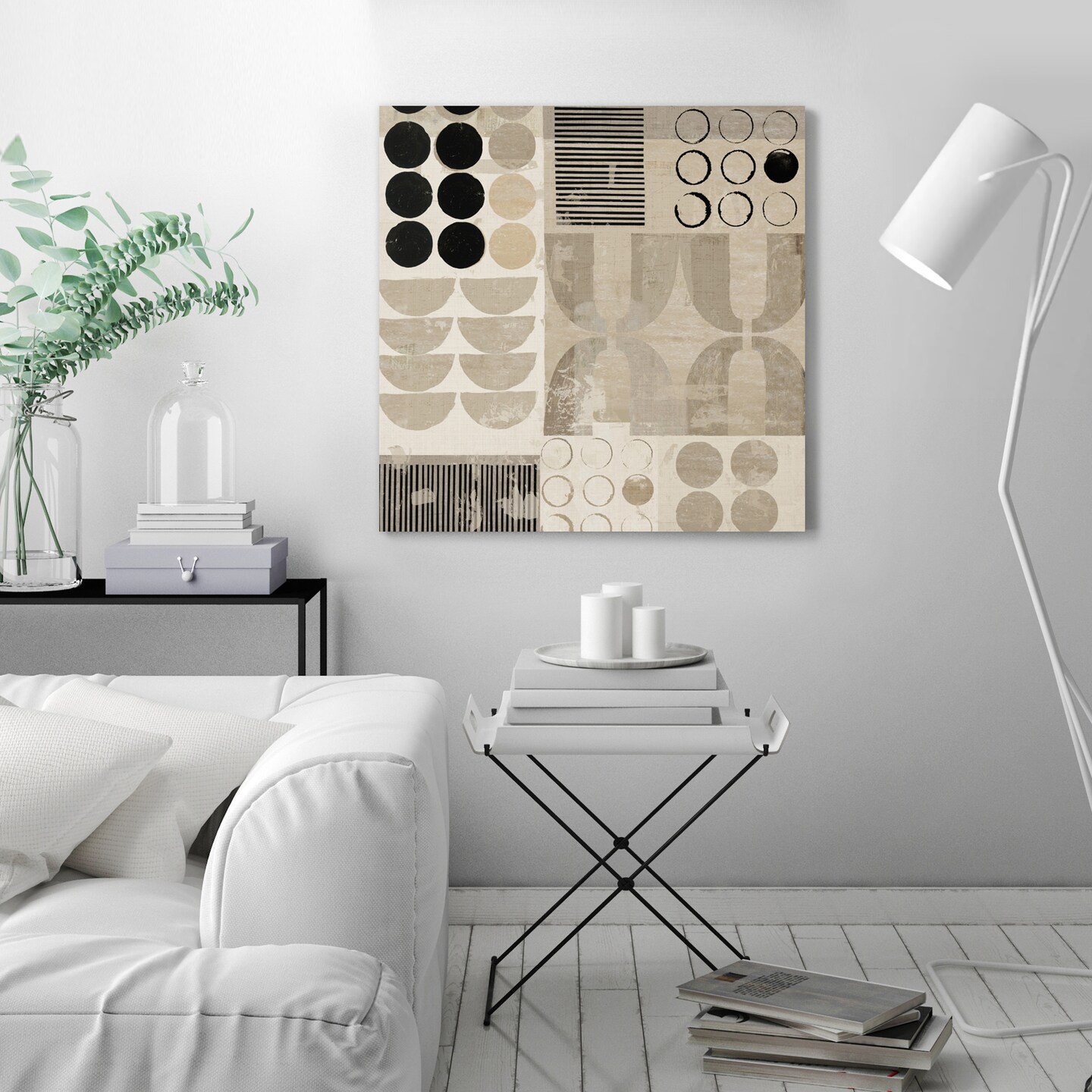 Non Arte II by PI Creative Art 10x10 Gallery Wrapped Canvas - Americanflat