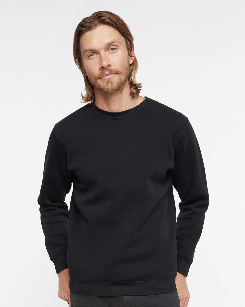 LAT&#xAE; Elevated Fleece Crewneck Long Sleeve Sweatshirt