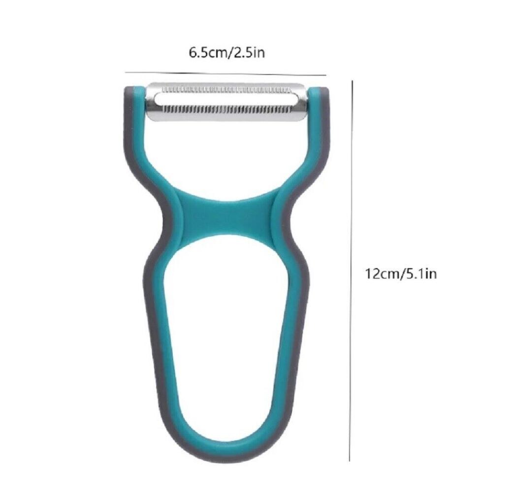 Kitcheniva Stainless Steel Swivel Peelers For Fruits & Vegetable Set of 3