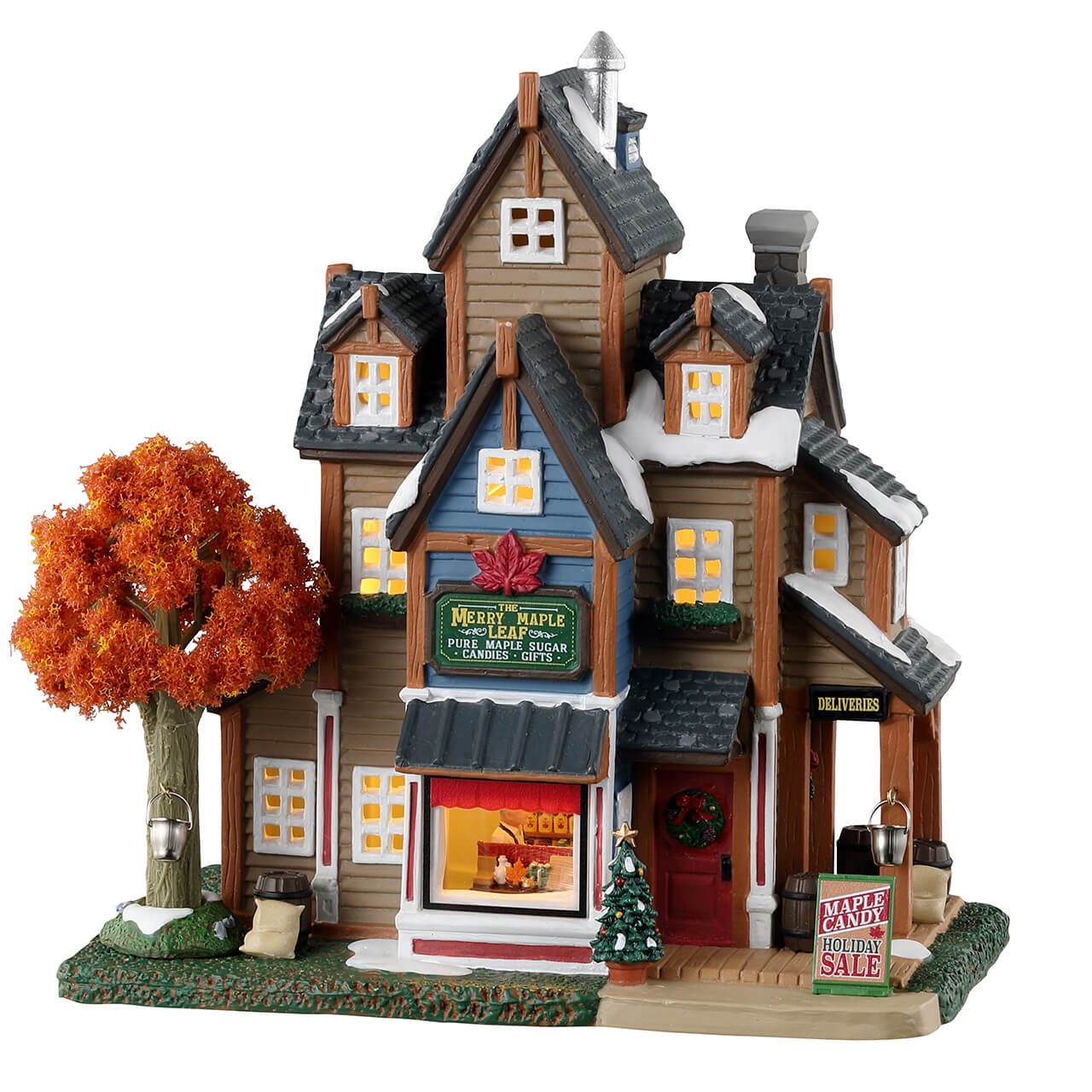Lemax&#xA9; Harvest Crossing Village&#x2122;: The Merry Maple Leaf
