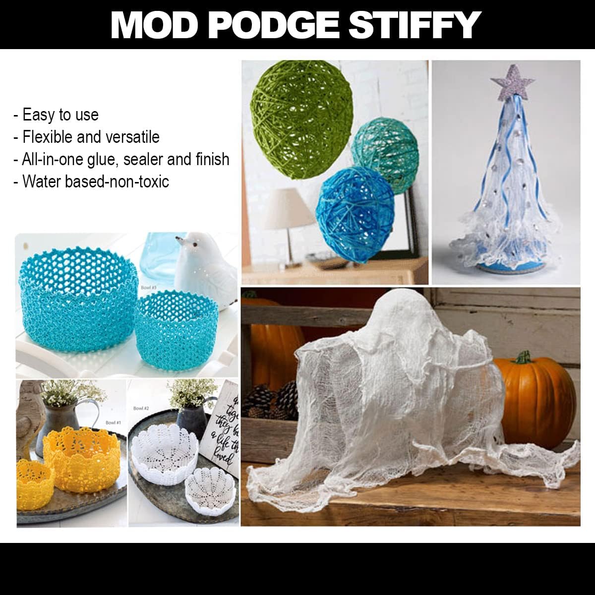 Mod Podge Stiffy Fabric Stiffener