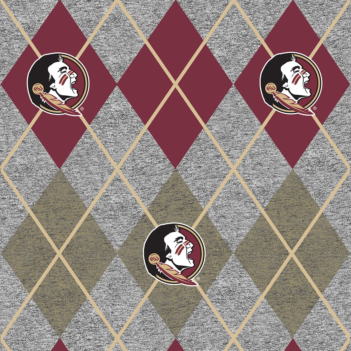 Sykel Enterprises Florida State University Fleece Fabric FSU