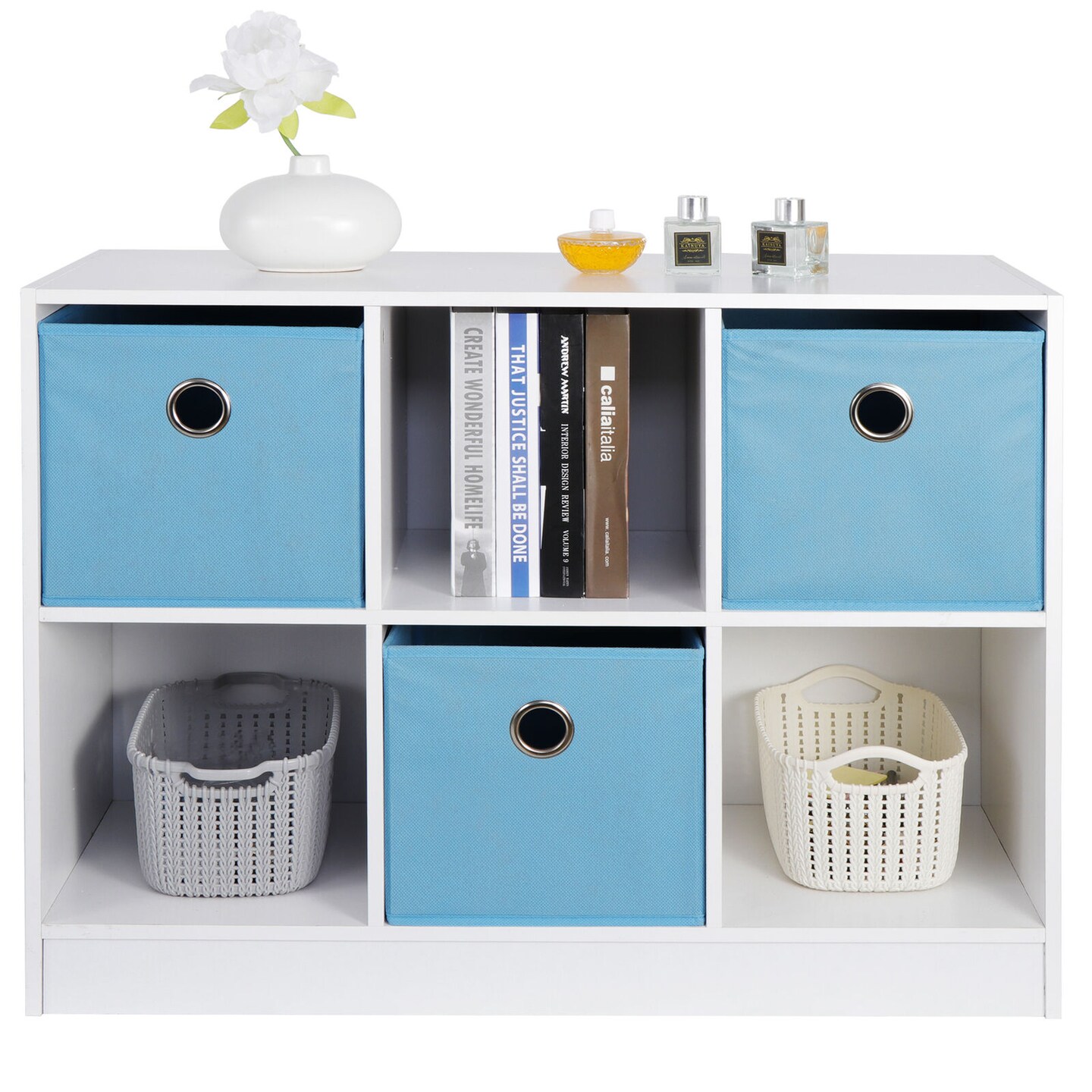 6 Basket Storage Cabinet