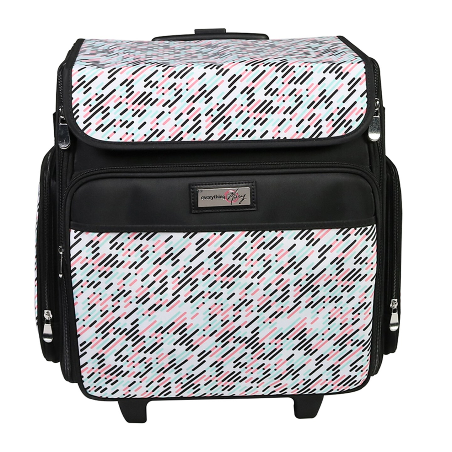 Collapsible Rolling Scrapbook &#x26; Featherweight Case, Pill Print