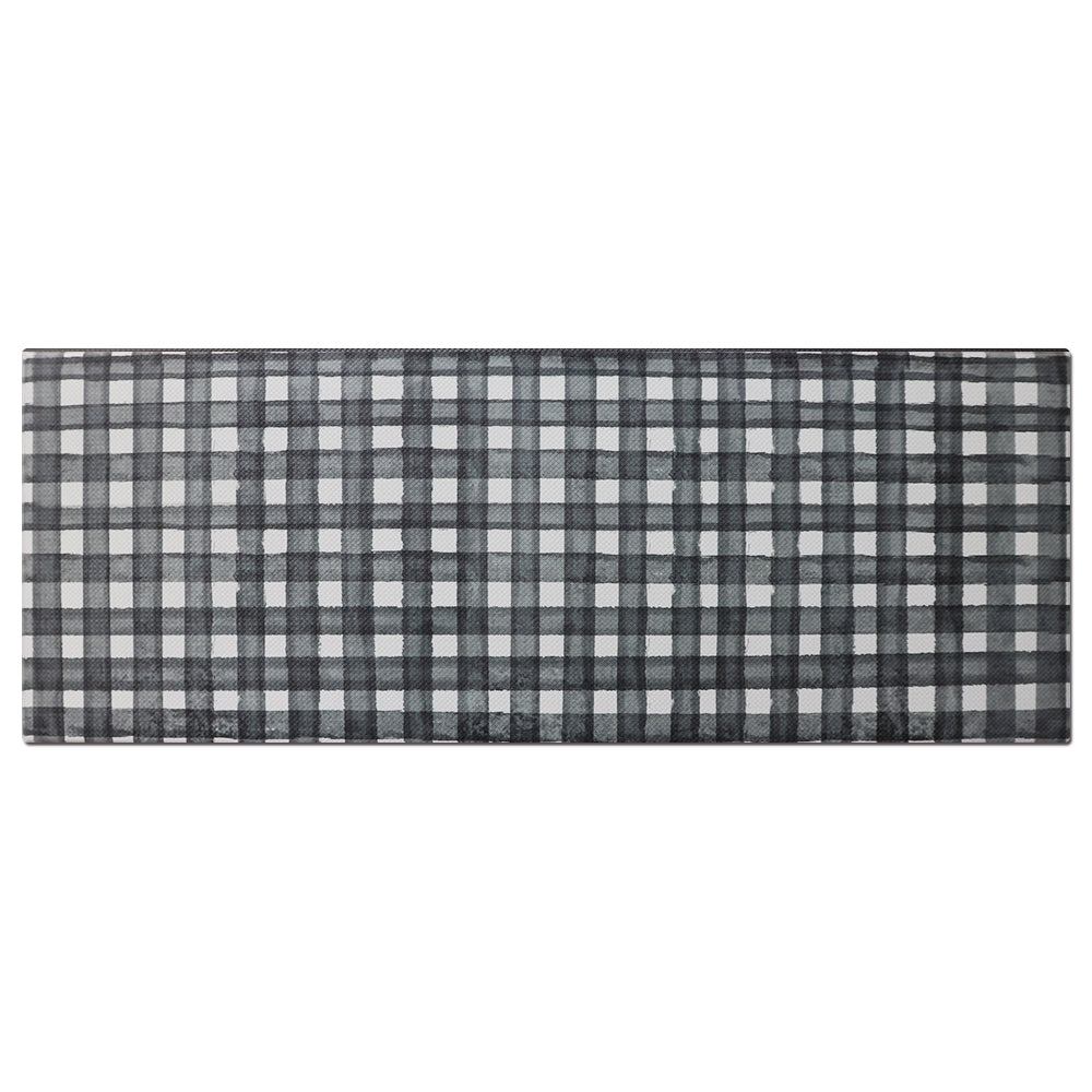 20&#x22; x 55&#x22; Anti-Fatigue Kitchen Runner Mat (Buffalo Check)