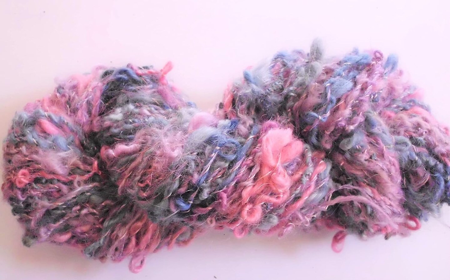 purple Very Fuzzy Very Fluffy Mohair Chunky Cable Knit skin tight