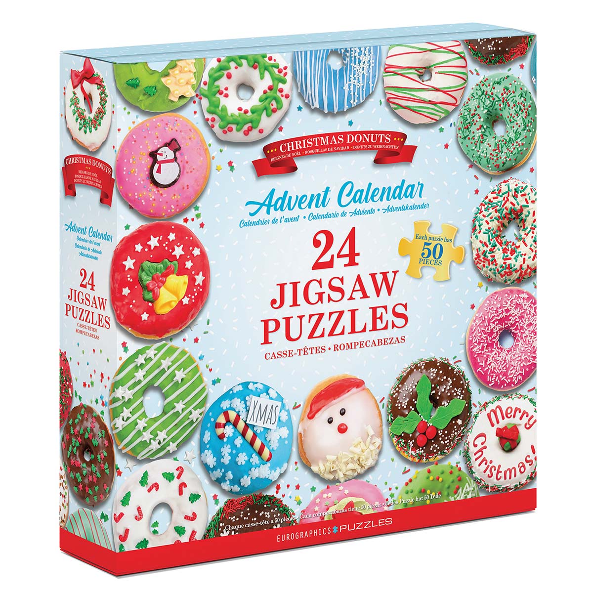 Eurographics Christmas Donuts Advent Calendar Jigsaw Puzzle | Michaels