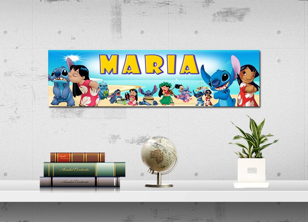 Lilo and Stitch Personalized Poster