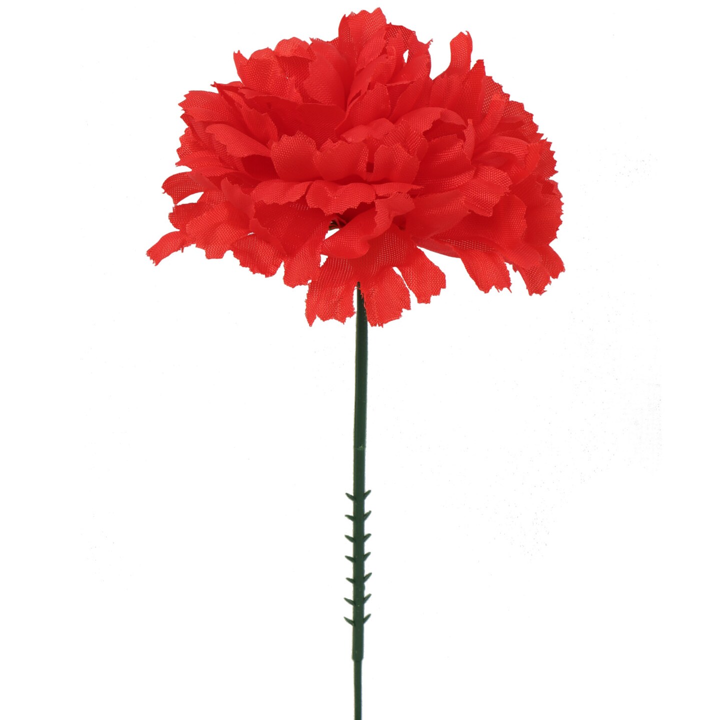 100-Pack: Red Carnation Picks, 5" Stems, 3.5" Wide, Floral Home by Artificial Flowers