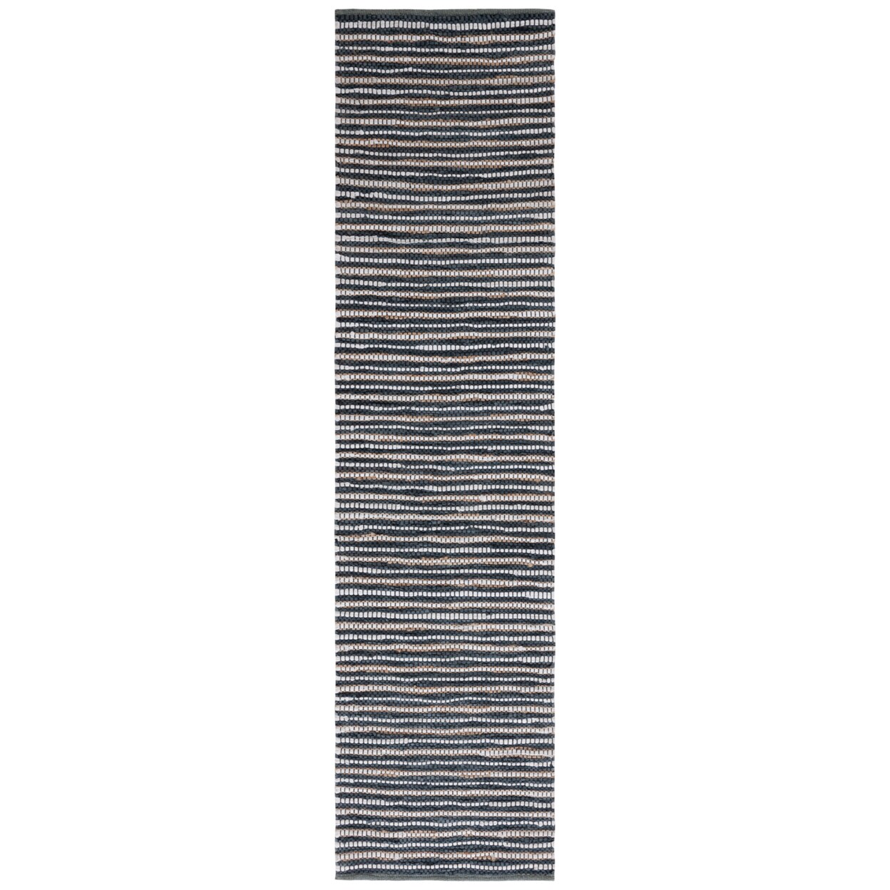 Safavieh Vintage Leather Vtl205G Dark Grey / Ivory Rug Traditional Flat Weave