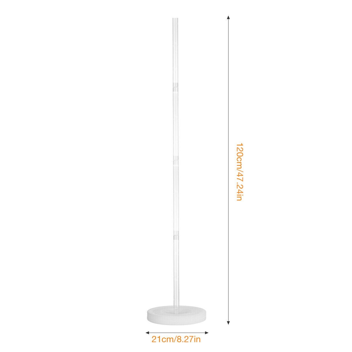 2 Sets Balloon Column Arch Display Stand Kit