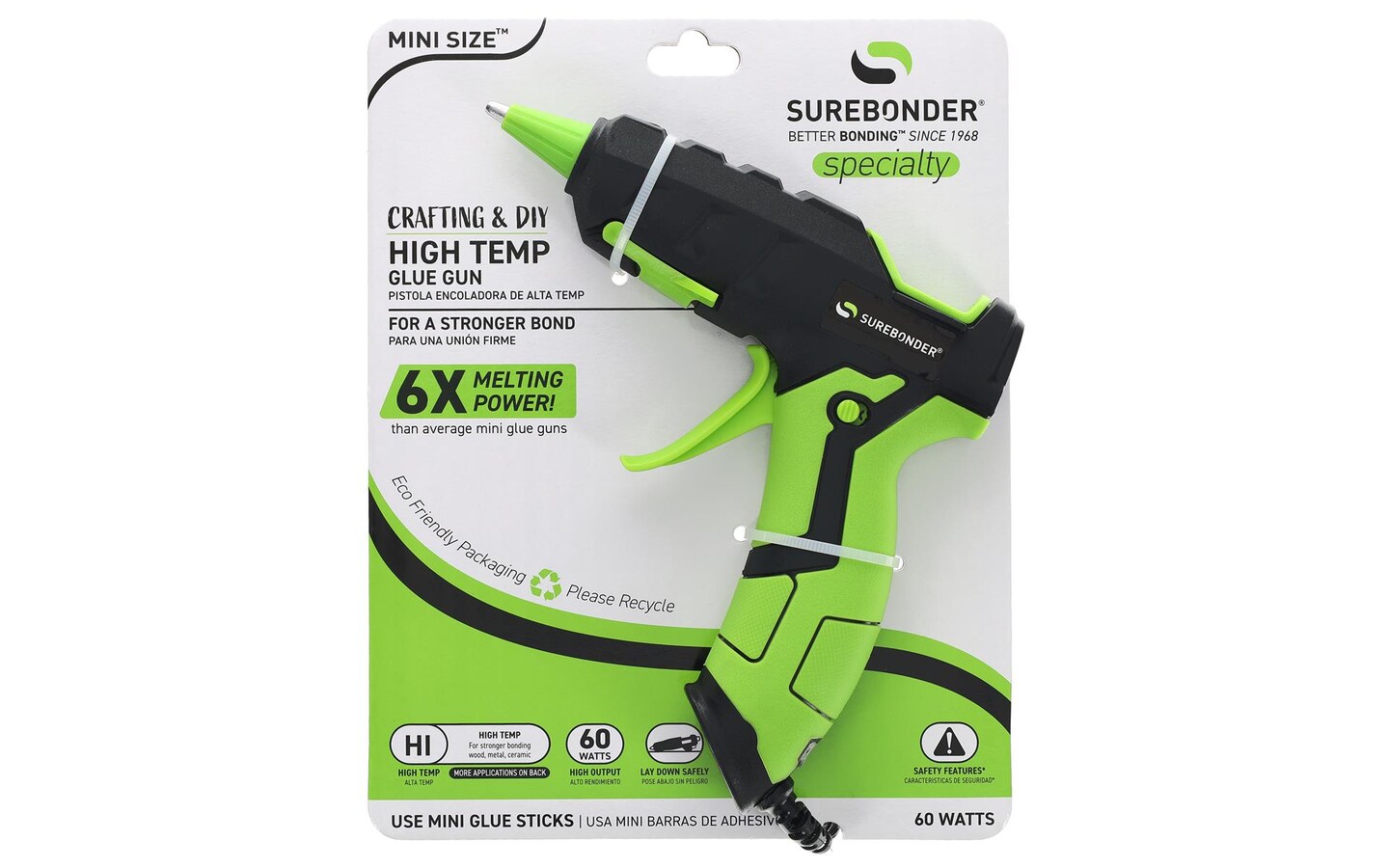 Surebonder Glue Gun Mini High Temp Detail 60Wt Michaels