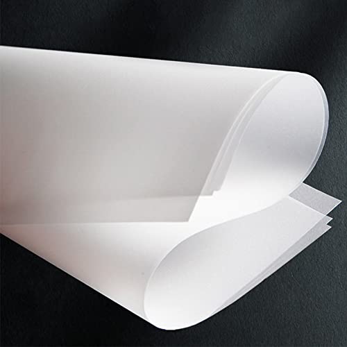 100 Sheets Tracing Paper 8.5 x 11 inches, Artists Tracing Paper Pad White Trace Paper Translucent Clear Tracing Sheets for Sketching Tracing Drawing Animation