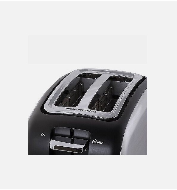 Oster 2153501 2 Slice Wide Slot Toaster in Brushed Stainless Steel