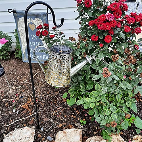 1 Pack Solar Lights Outdoor Garden Decorations,Watering Can Landscape Light Large Hanging Lantern ,Outside Waterproof Patio Decor Perfect Gardening Gift