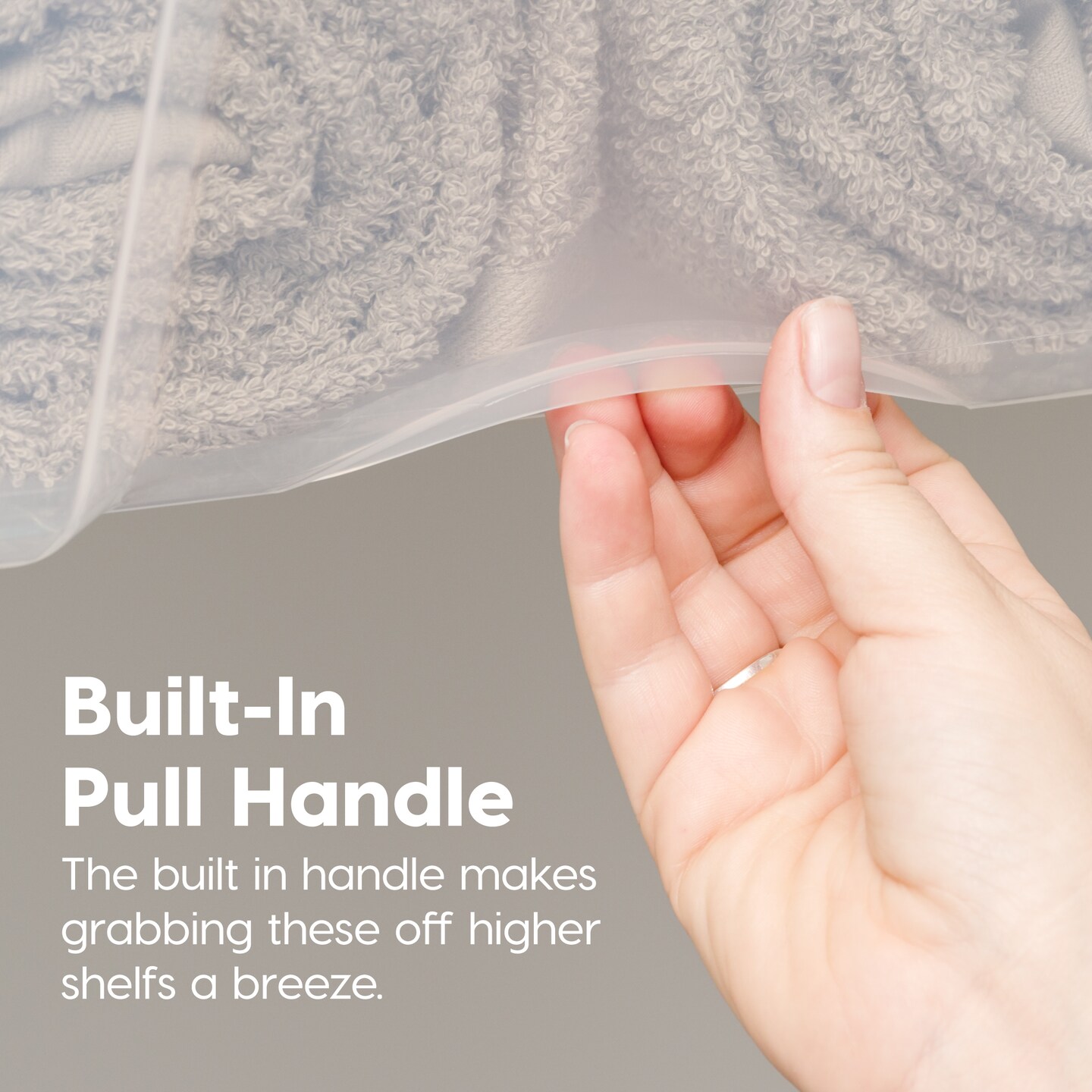 53qt Plastic Storage Bins with Lids and Secure Latching Buckles