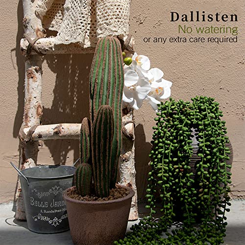 dallisten 6 Pcs Artificial Succulents Hanging Plants, Fake String of Pearls  Greenery Plants,Decoration for Wall, Home,Garden,Indoor and Outdoor