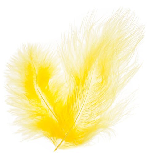 John Bead 4-6in Marabou Feathers (3 Headers, 18g)