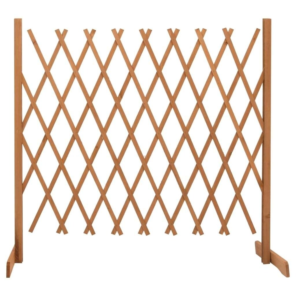 SKUSHOPS Garden Trellis Fence Orange 70.9&#x22;x39.4&#x22; Solid Firwood