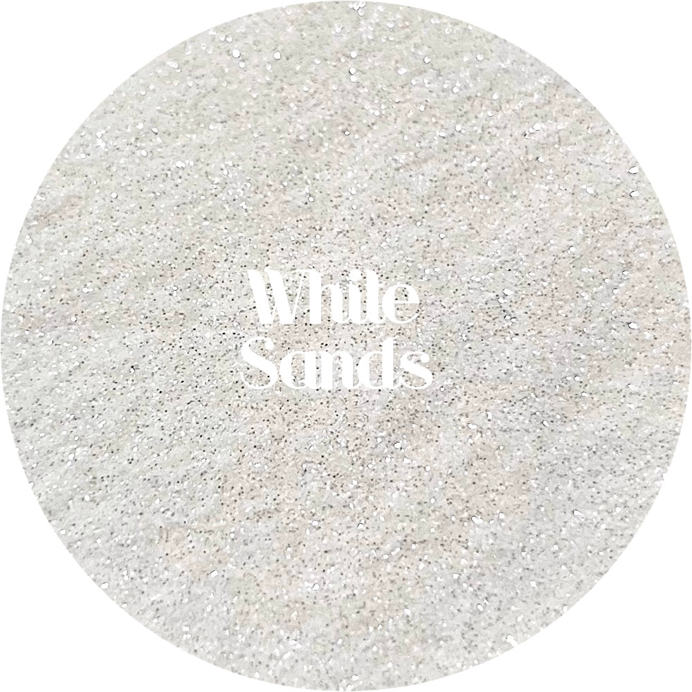 Polyester Glitter - White Sands by Glitter Heart Co.&#x2122;