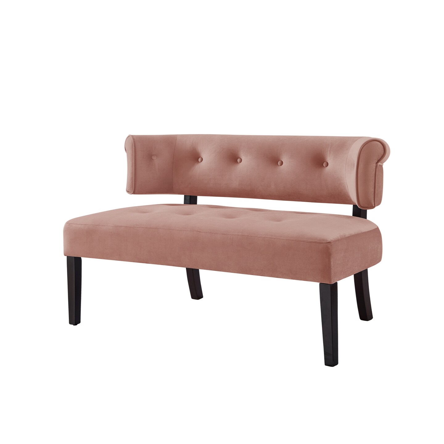 Mack Velvet/Linen Setee Bench
