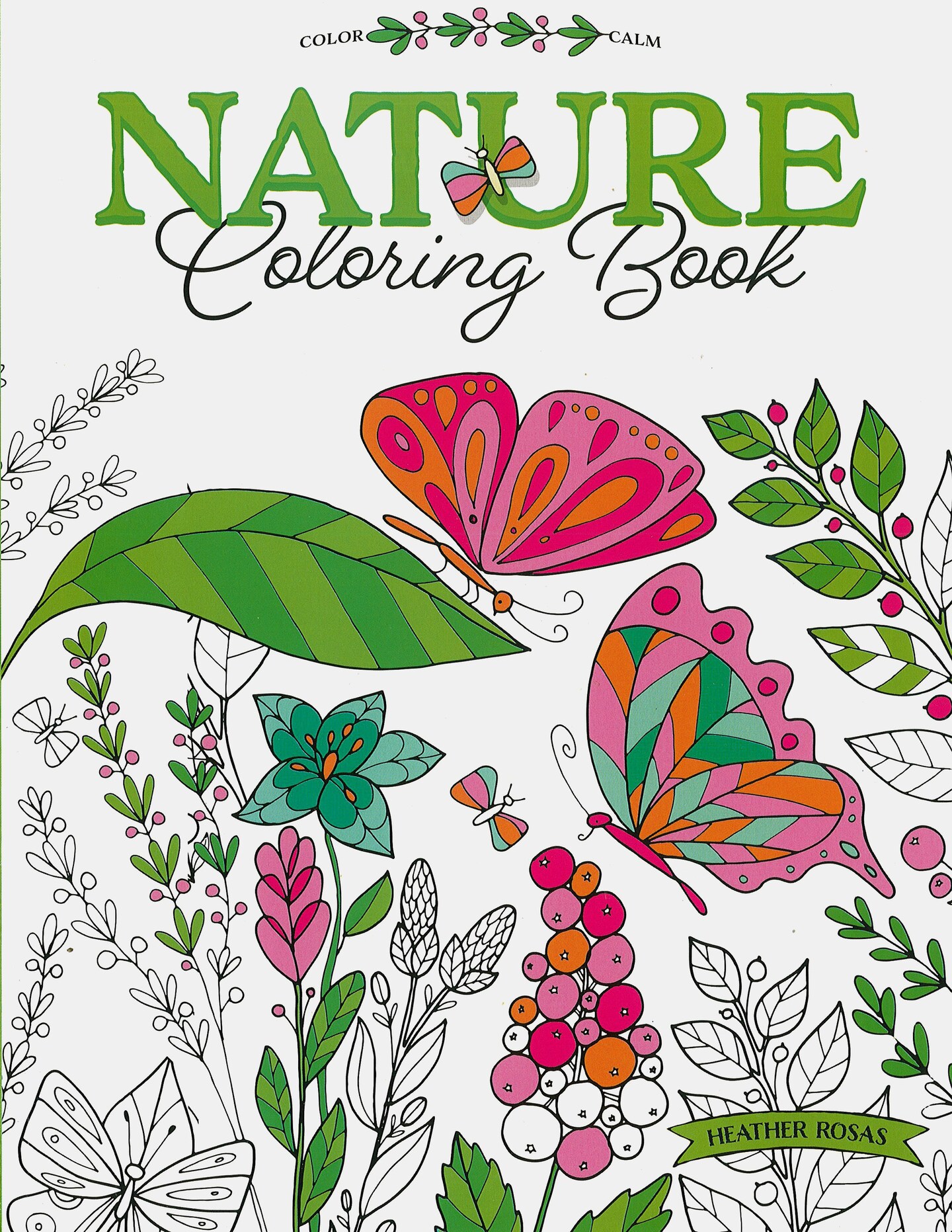 Leisure Arts Nature Coloring Book