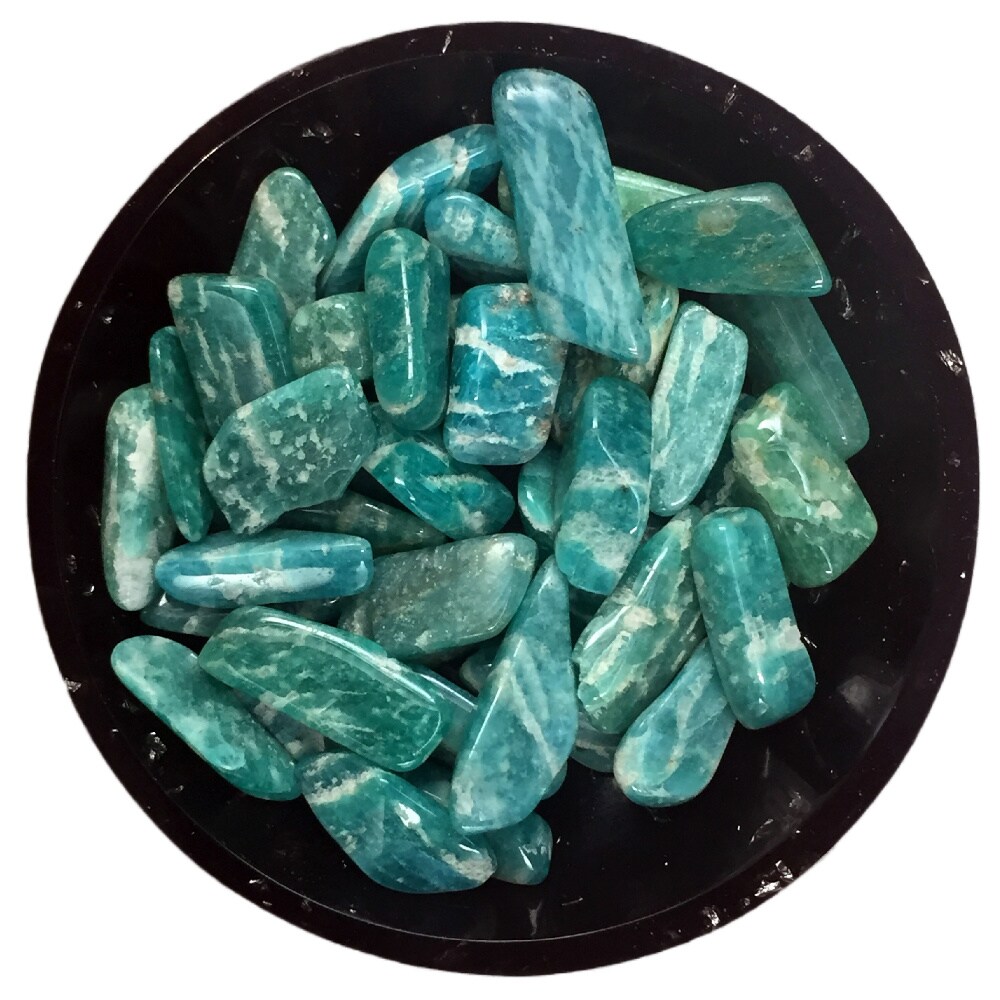 Amazonite (Russian) Crystal Chips &#x2013; Size XS