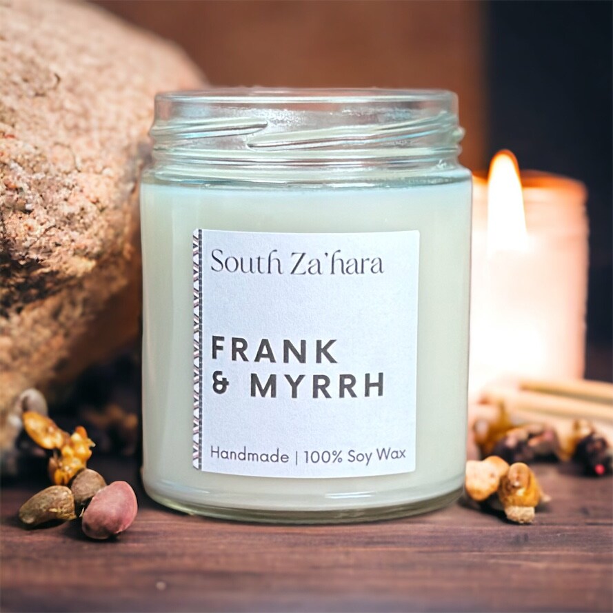 Frankincense and Myrrh Soy Wax Candle - Rockridgecandles