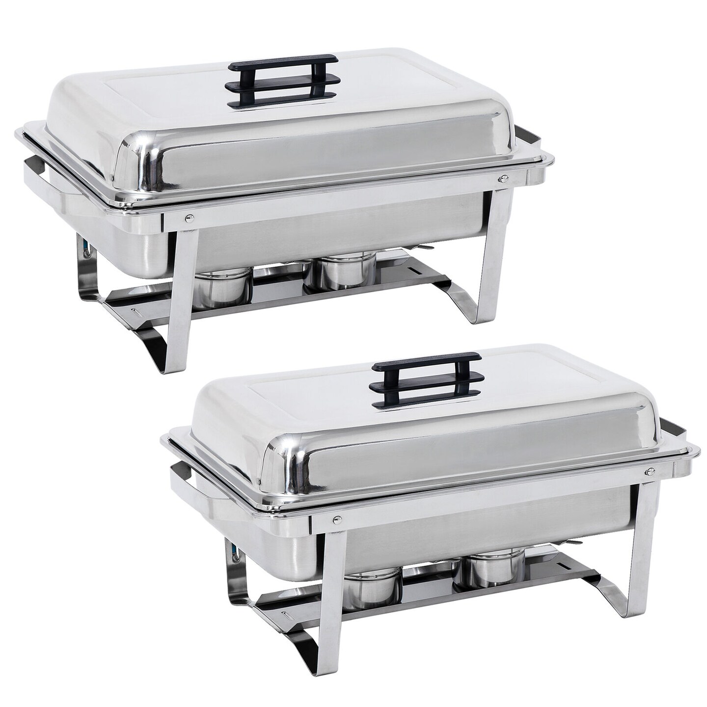 2 Pack 8QT Chafing Dish with 2 Warmer