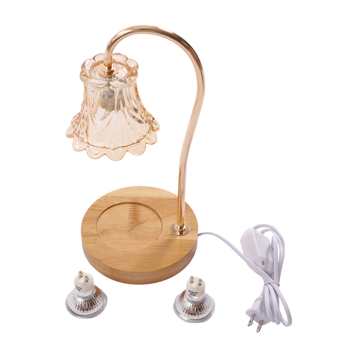 Crystals Electric Candle Lamp Tabletop