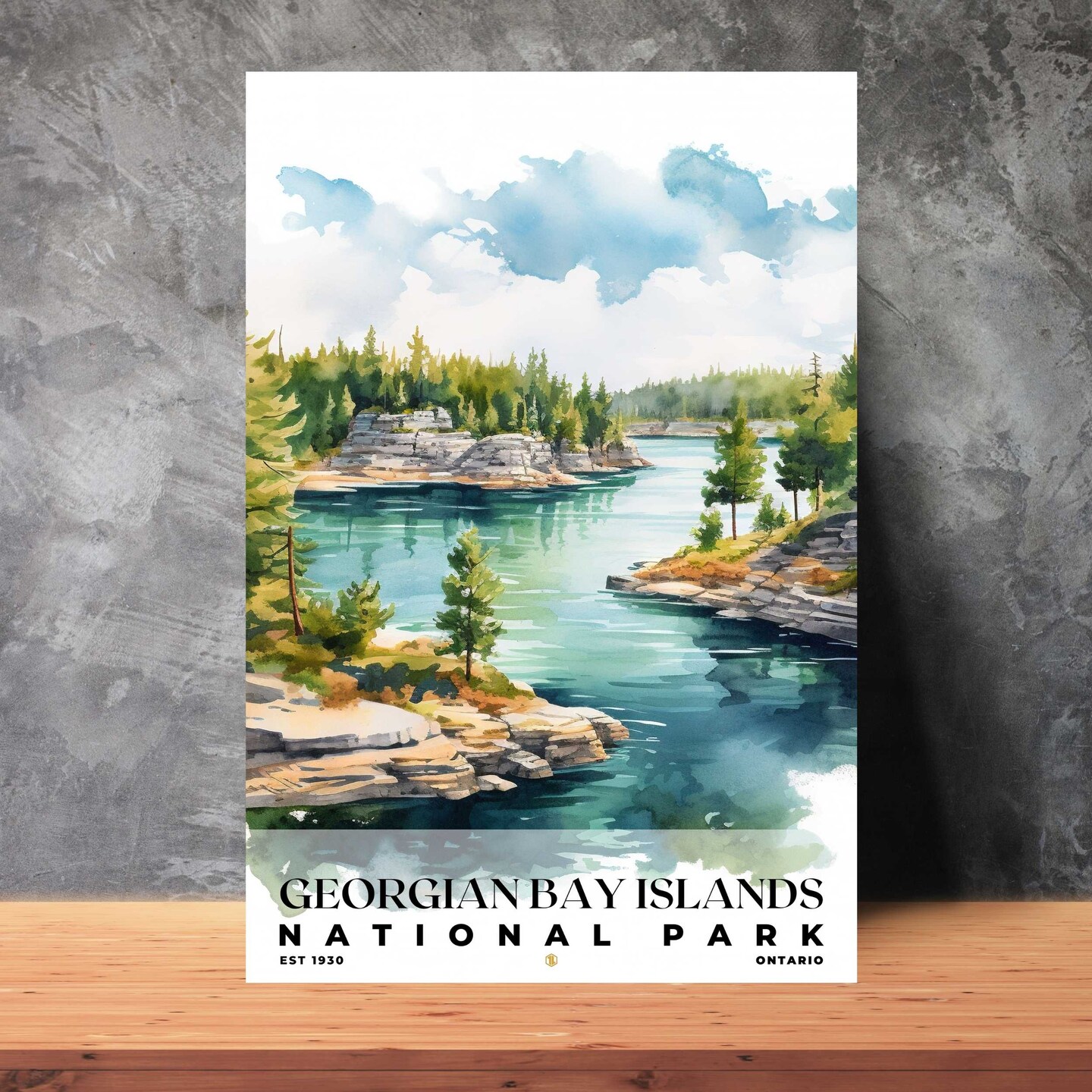 Georgian Bay Islands National Park Poster, Travel Print, Office Poster, Home Decor | S4 product 2