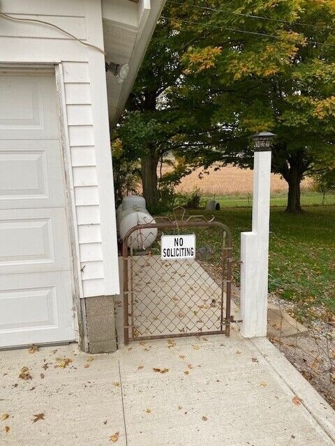 Heavy-Duty Metal Warning Sign