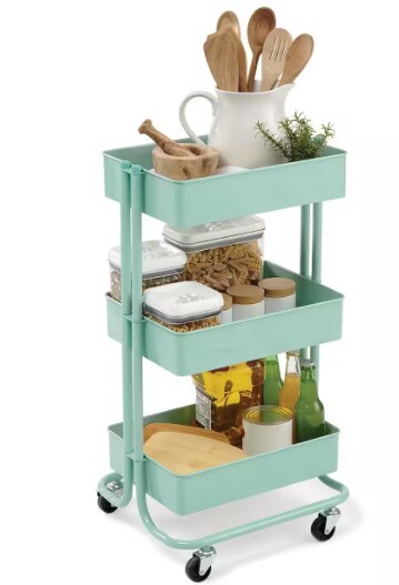 3-Tier Lexington Rolling Cart