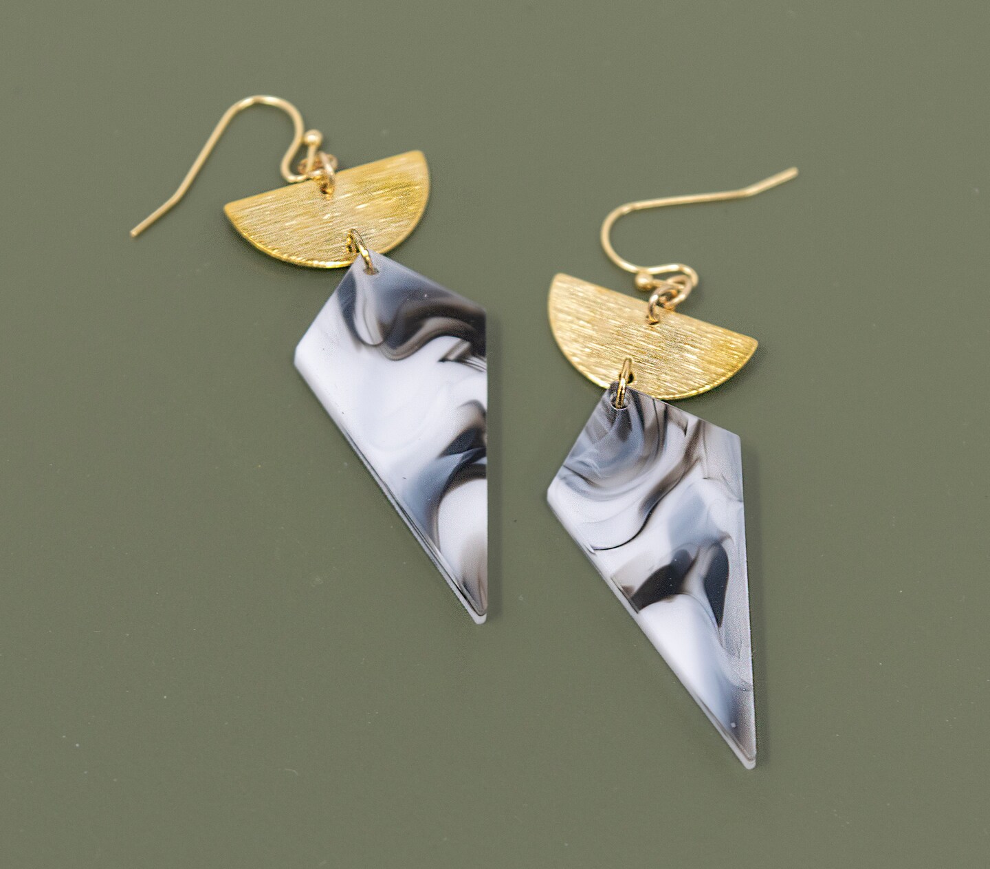 Fair Trade Modern Sterling Silver Dangle Earrings - Pirouette | NOVICA