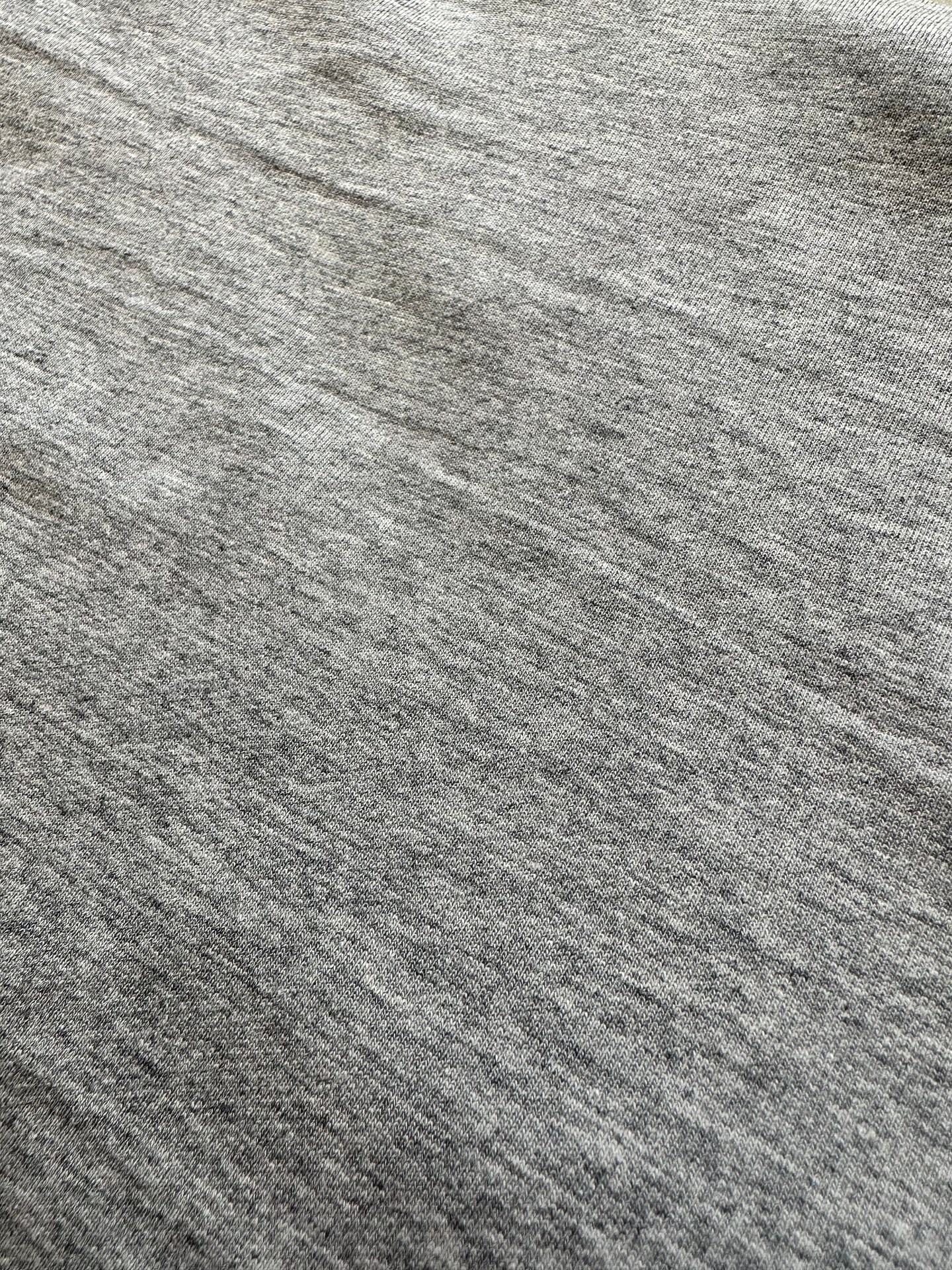 Heather Grey French Terry Solid