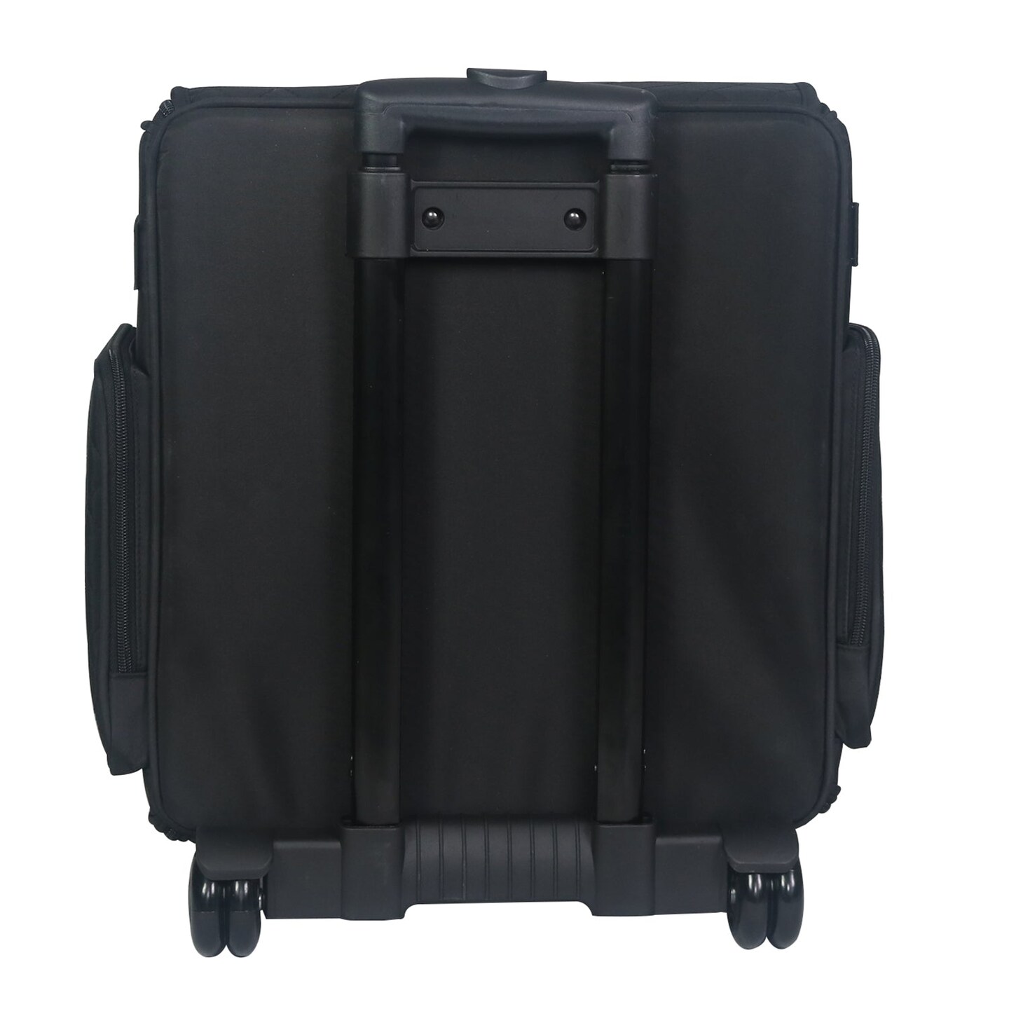 Collapsible Rolling Scrapbook &#x26; Featherweight Case, Black Quilted