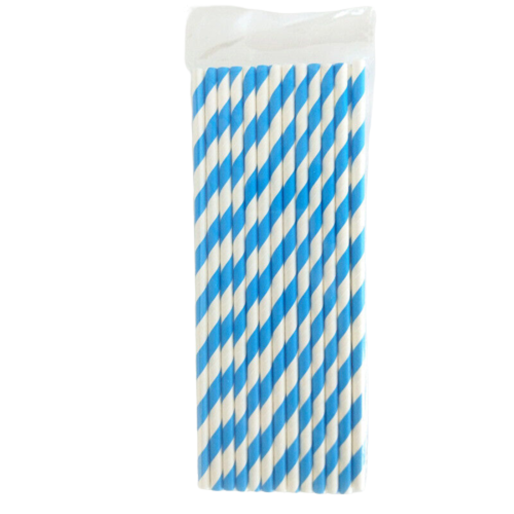 Kitcheniva Biodegradable Paper Straws Pattern Color 100 To 200 Pcs