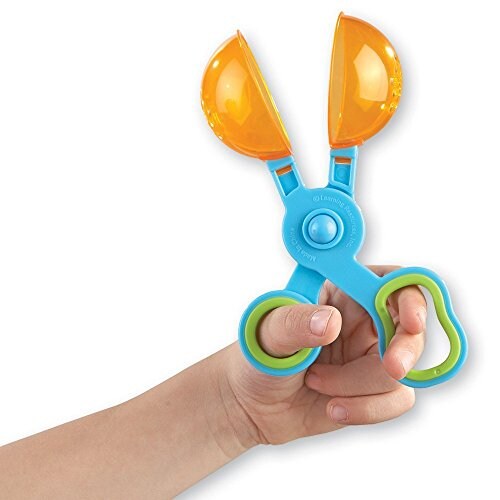 4 Pieces, Ages 3+ Toddler Learning Toys, Fine Motor and Sensory Toys, Sand Box Toys for Toddlers, Kid Tweezers