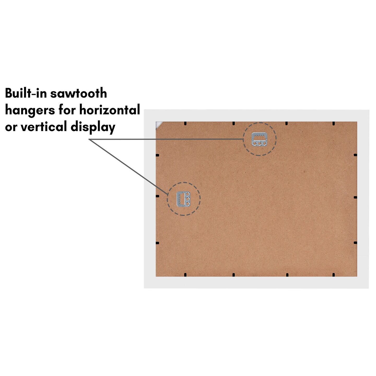 Americanflat 11x14 Diploma Frame - 8.5x11 with Mat or 11x14 without Mat - Certificate Frame for Displaying Documentation - Shatter Resistant Glass - Hanging Hardware
