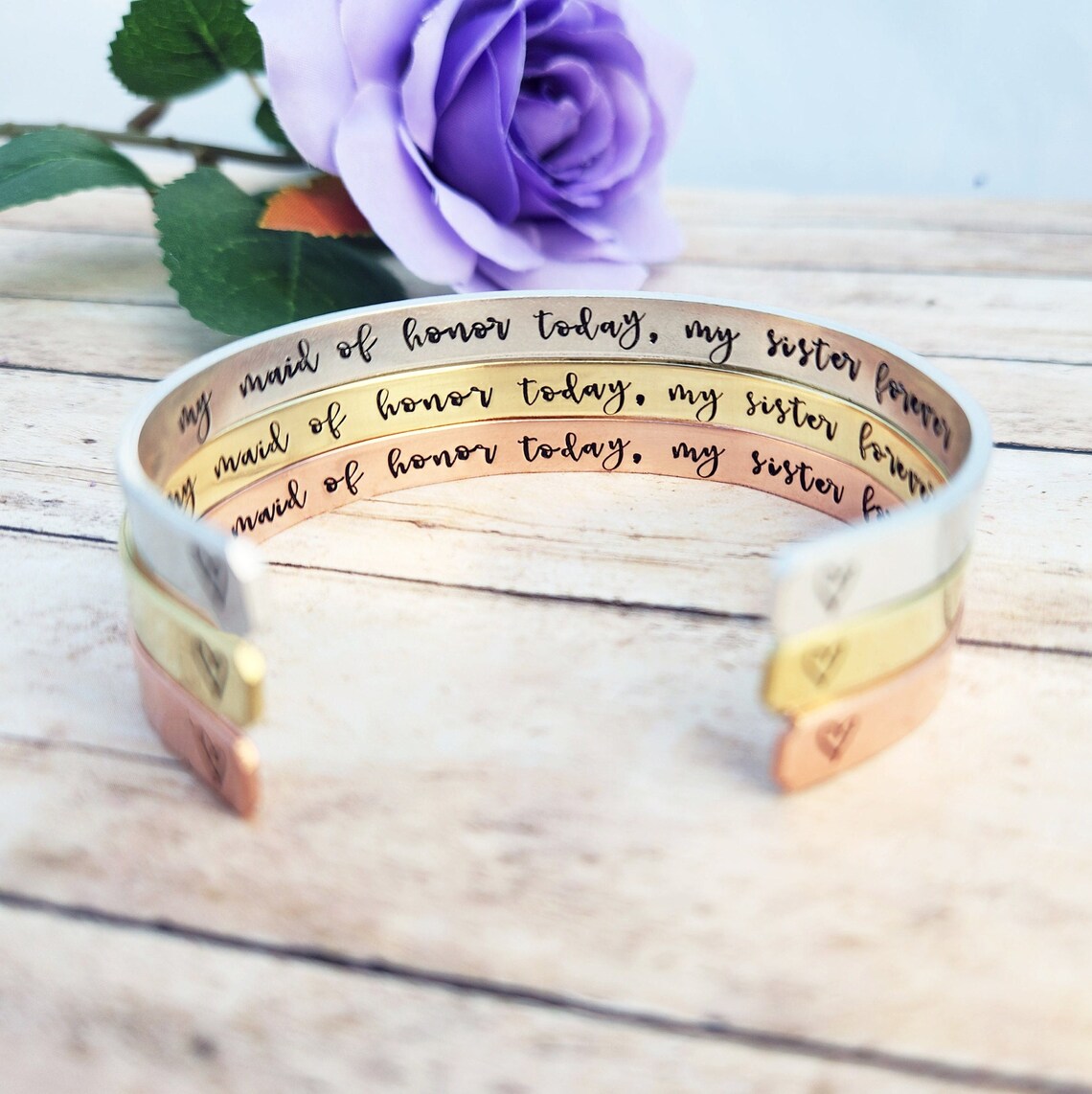 Bridesmaid deals proposal bracelet