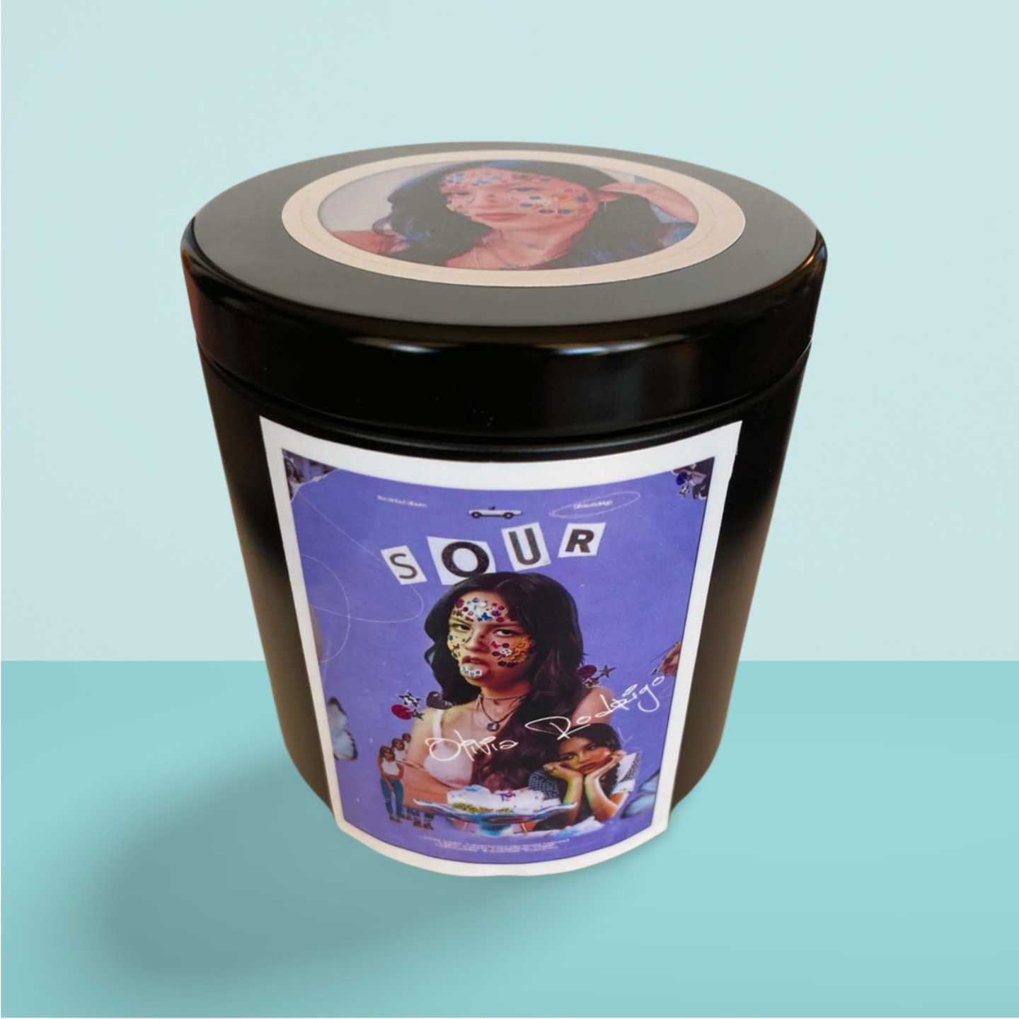 OLIVIA RODRIGO BAND CANDLE COOL CANDLE UNIQUE CANDLES ROCK BAND CANDLES