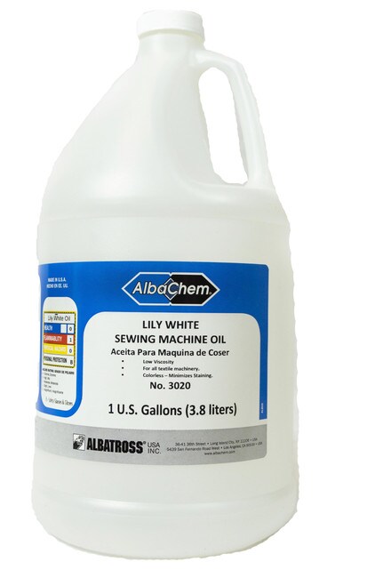 AlbaChem&#xAE; Gallon Lily White Sewing Machine Oil