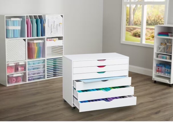 Home and Storage Modular Wide Mobile Chest