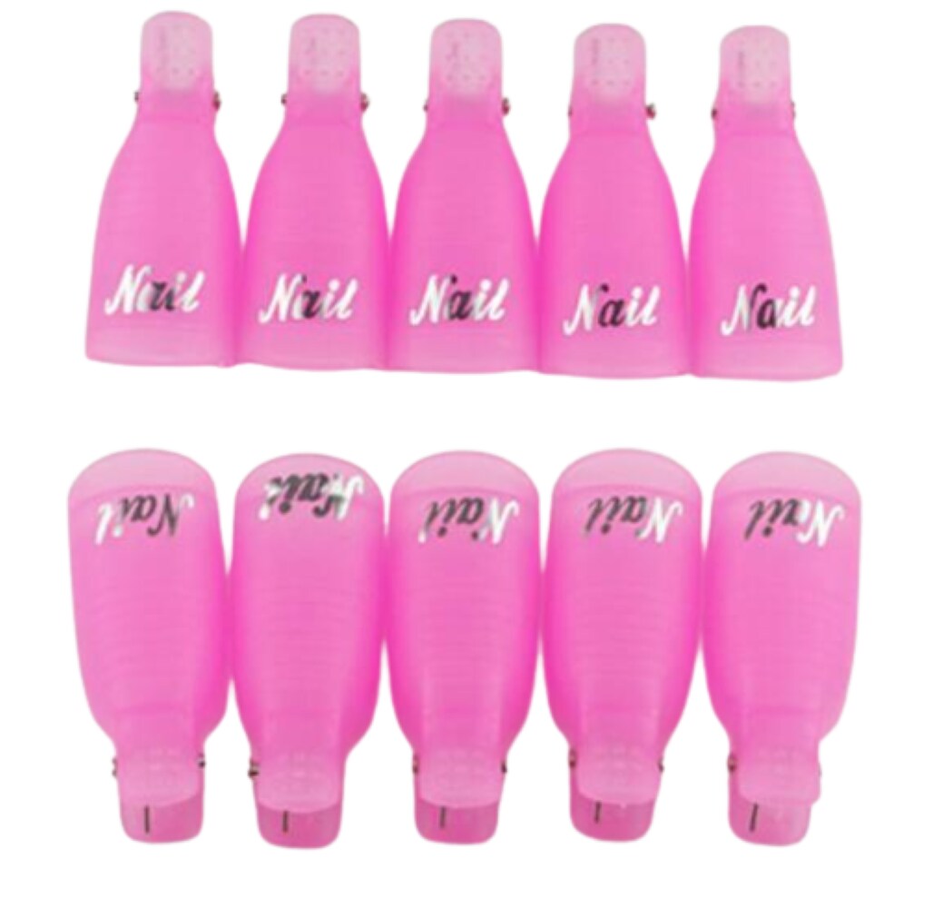 Kitcheniva Silicone UV Gel Polish Remover Wrap Soak Off Cap Clip Nail Art Tool