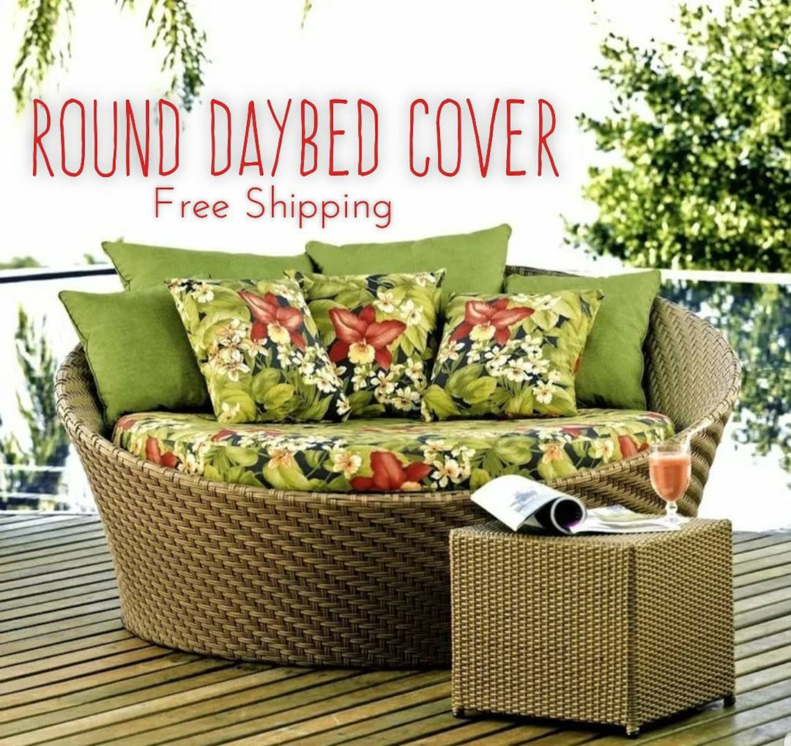 Round daybed cover discount