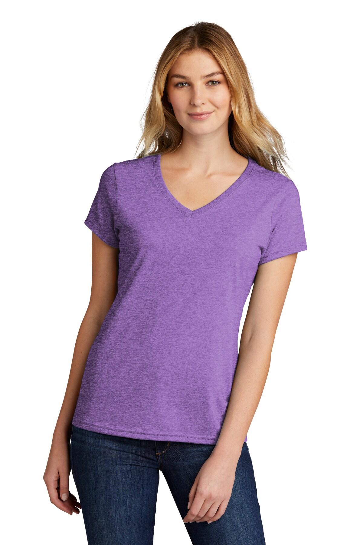 Ladies Tri-Blend Short Sleeve V-Neck Tee For Adult | Michaels