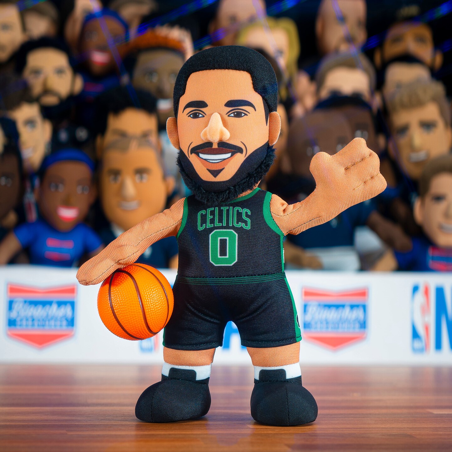 Bleacher Creatures Boston Celtics Jayson Tatum 10&#x22; Plush Figure (Black Uniform)