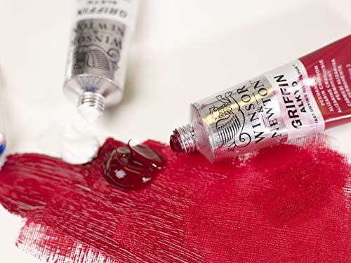 Griffin Alkyd Fast Drying Oil Paint, 37ml (1.25-oz) tube, Cadmium Red Medium Hue