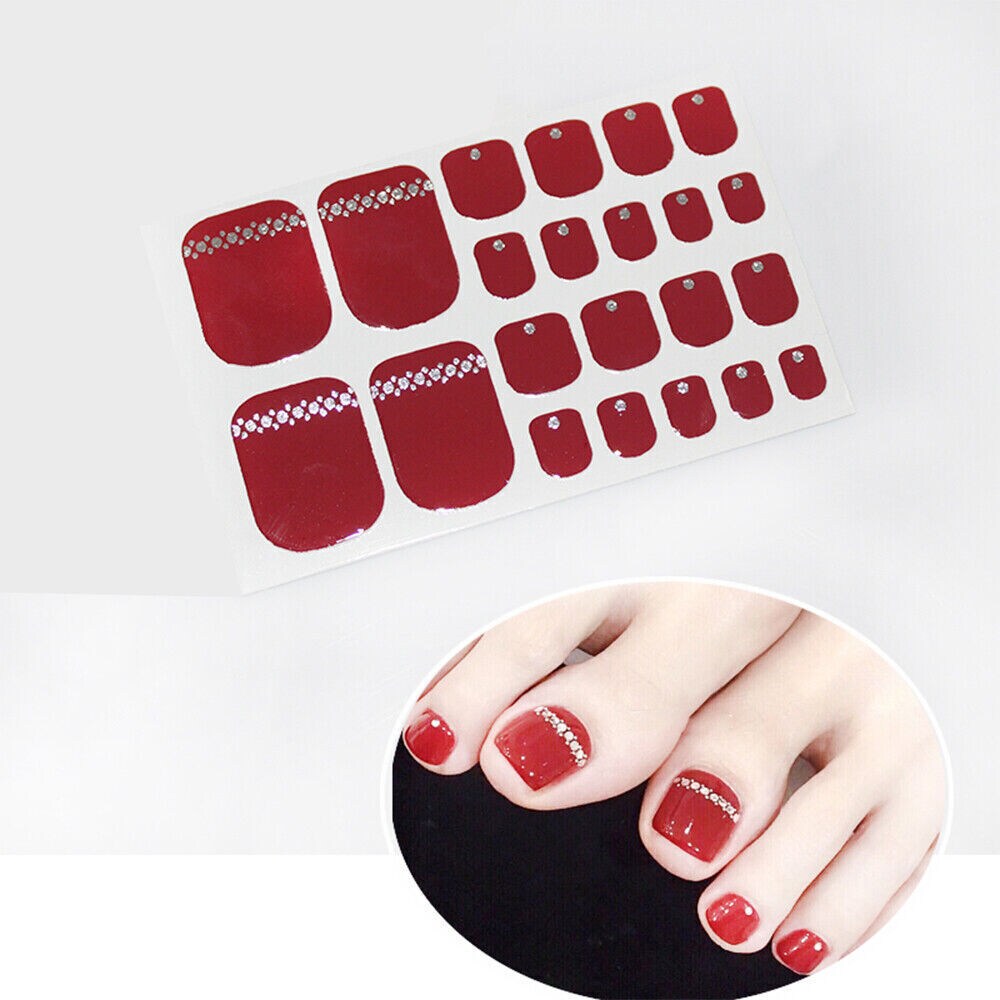 Kitcheniva Nail Wraps Self Manicure Art Sticker Decor 3D Decals
